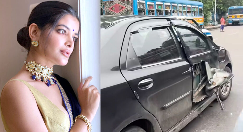 সড়ক দুর্ঘটনার কবলে মধুমিতা সরকার
