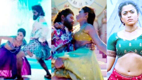 আল্লুর কোলে উঠতে রাশমিকা ভয় পাচ্ছিলেন কেন?