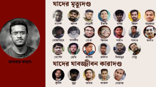 আবরার ফাহাদ হত্যা মামলাঃ ২০ আসামিরই মৃত্যুদণ্ড বহাল